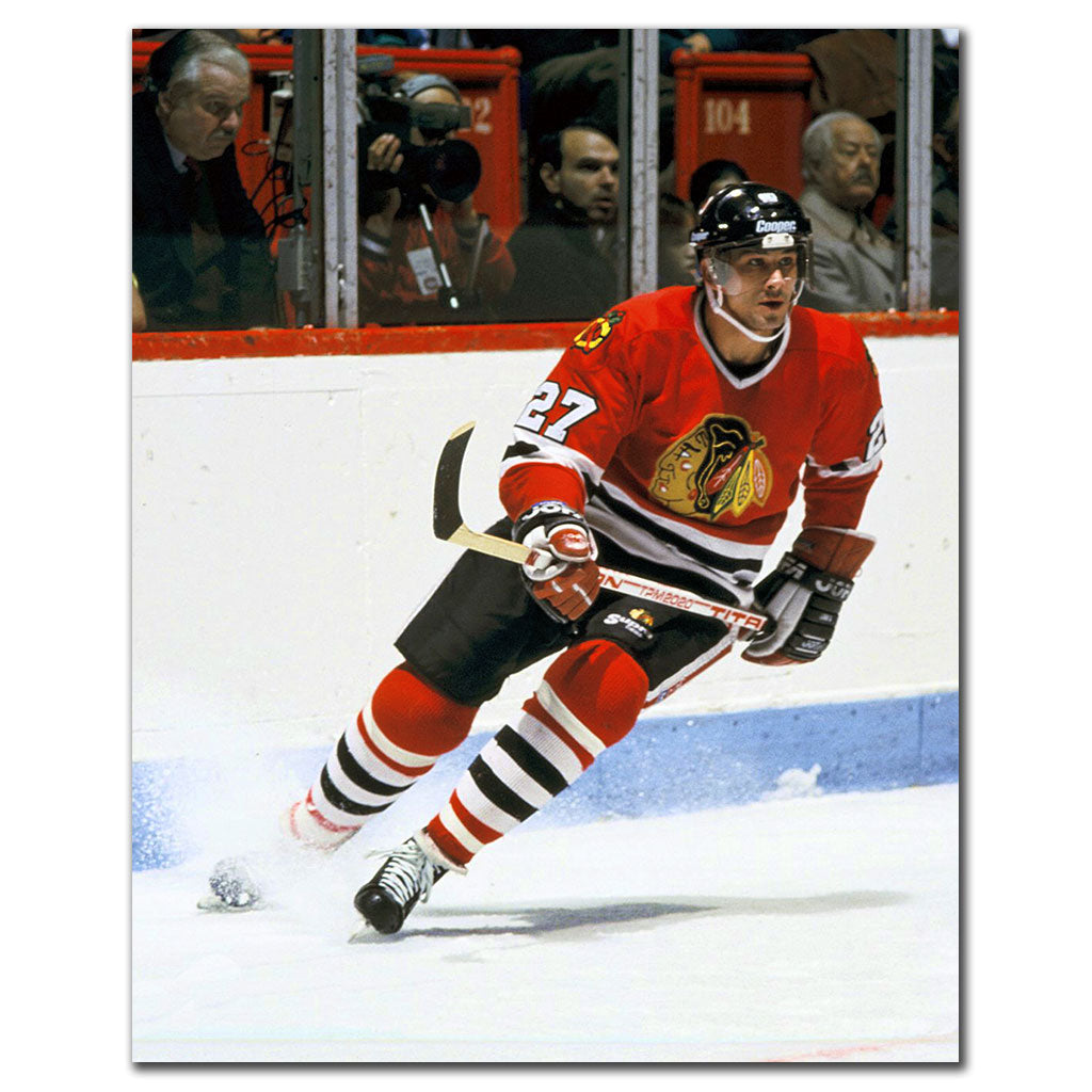 Rick Vaive Pre-Order Chicago Blackhawks Autographed 8x10 (1)