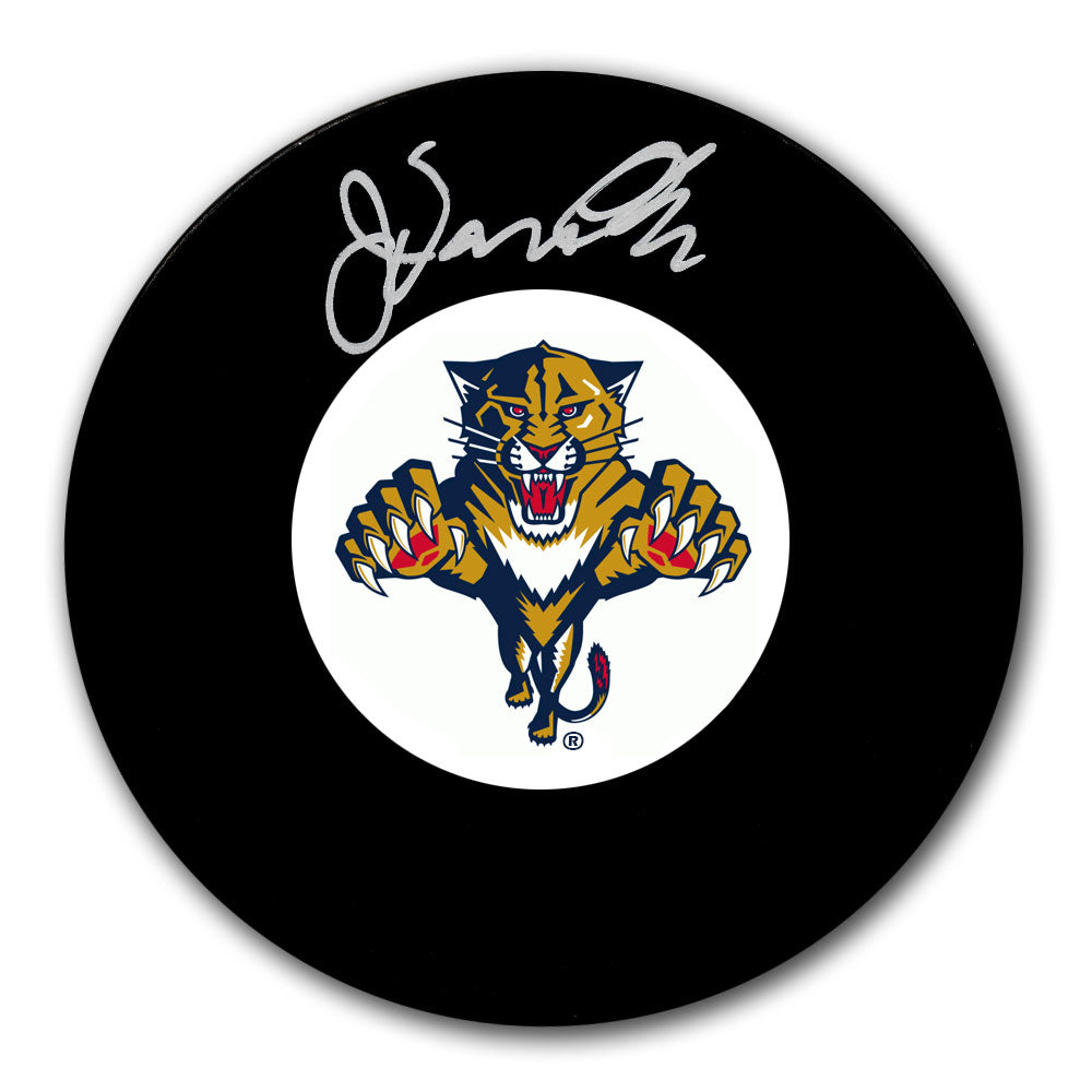 John Vanbiesbrouck Florida Panthers Autographed Puck