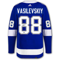 Andrei Vasilevskiy Tampa Bay Lightning Adidas Pro Autographed Jersey