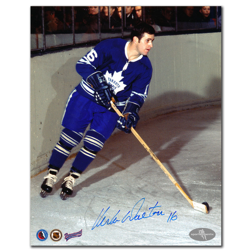 Mike Walton Toronto Maple Leafs Autographed 8x10