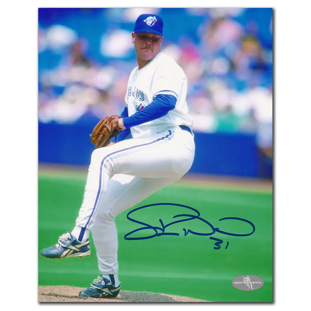 Duane Ward Toronto Blue Jays RÉTRO Autographié 8x10