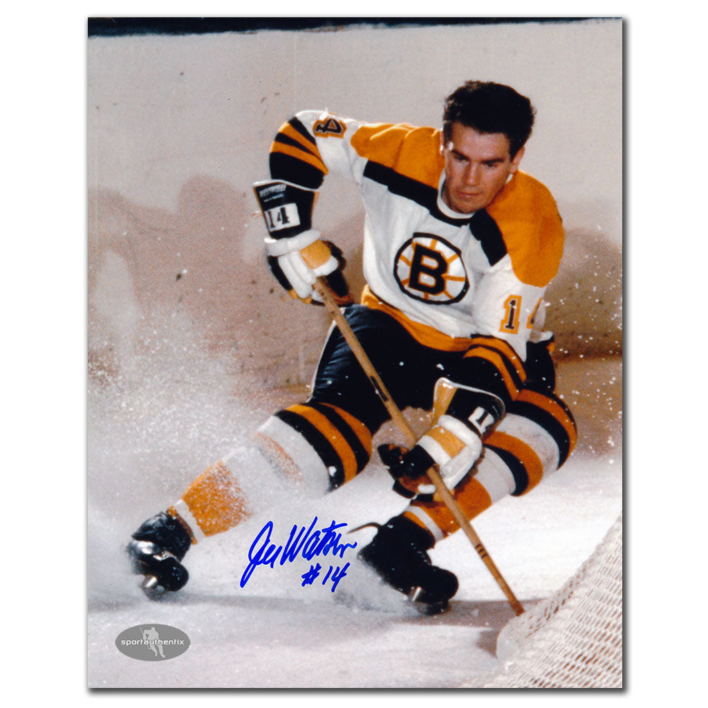 Joe Watson Bruins de Boston dédicacé 8x10