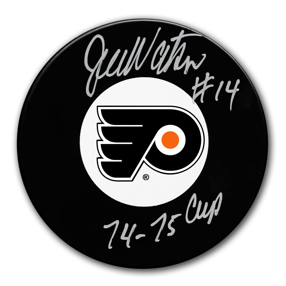 Joe Watson Philadelphia Flyers SC Années Rondelle autographiée