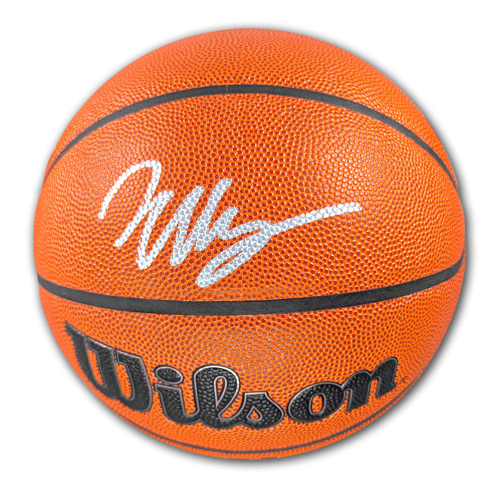 Victor Wembanyama Autographed Wilson NBA Basketball Fanatics