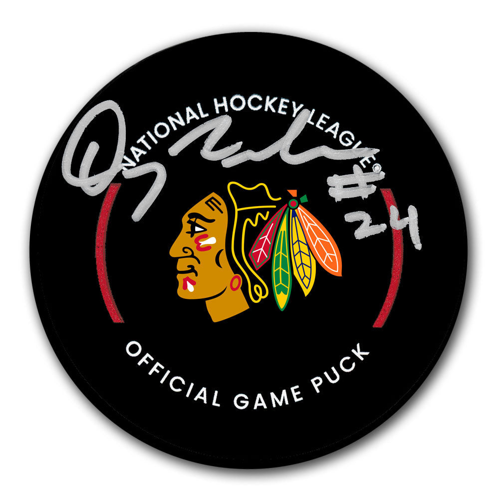 Doug Wilson Chicago Blackhawks Autographed Official Game Puck