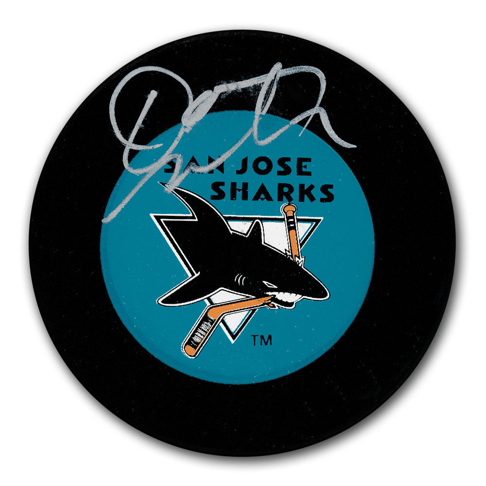 Doug Wilson San Jose Sharks Autographed Puck