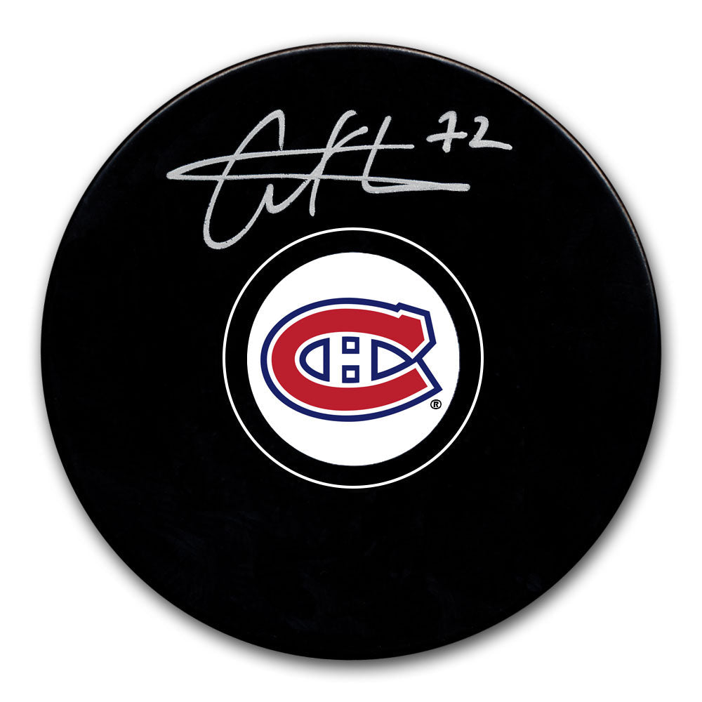 Arber Xhekaj Montreal Canadiens Autographed Puck